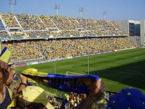 Estadio Ramn de Carranza durante un partido
