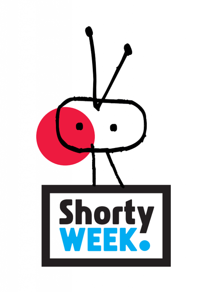 Logo del festival de cortos internacional, Shorty Week.